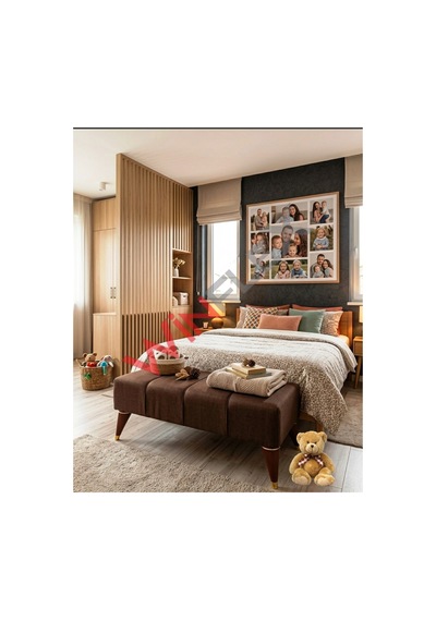Winflex Şık Ve Fonksiyonel Dekoratif Puf 38x100 Cm Kahverengi