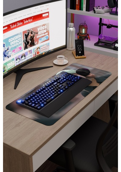 The Queen's Gambit V4 70x30 Xl Gaming Kauçuk Kaymaz Taban Mouse Pad Fare Altlığı