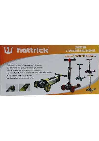 Hattrick Scs 200 W Scooter Pembe