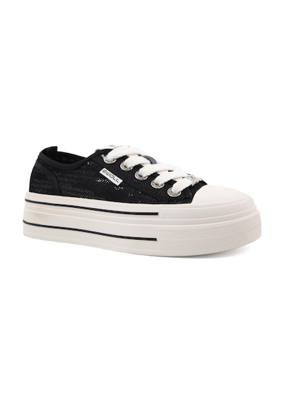 Ewoll 261-2014 Siyah Kadın Sneakers