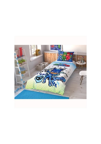 Taç Pj Masks Çek Canlandır Tek Kişilik Nevresim Takımı (373266229)