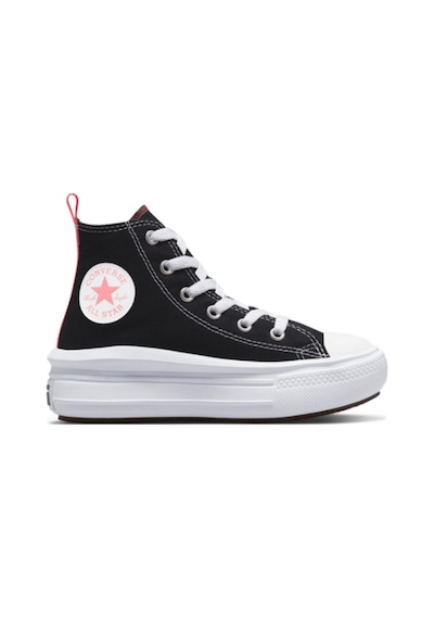 Converse Chuck Taylor All Star Move Color Pop Platform Çocuk Günlük Ayakkabı 371527c Siyah-siyah Siyah
