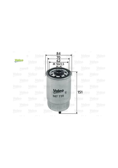 Yakıt Filtresi Accent Era. Getz 1.5l D4fa 06-10 / Sonata 2.0l D4ea 06-11 / İ30 1.4l 1.6l Crd İ 12- / Valeo 319222b900