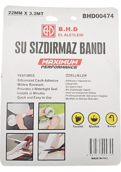 Fixonic B.h.d Bhd00474 3.2m 22mm Su Sızdırmaz Bant