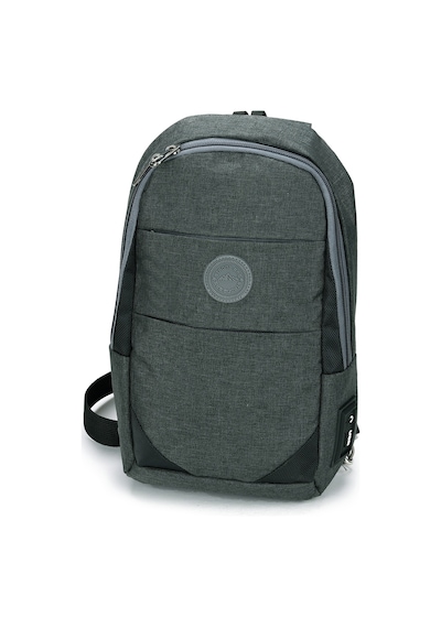 Strong Kulaklık Çıkışlı Tek Kol Göğüs Ve Sırt Çantası ,çapraz Çanta Body Bag Tk02 Füme