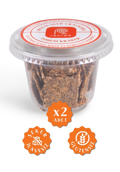 Recrea Glutensiz Tohum Kraker 2'li
