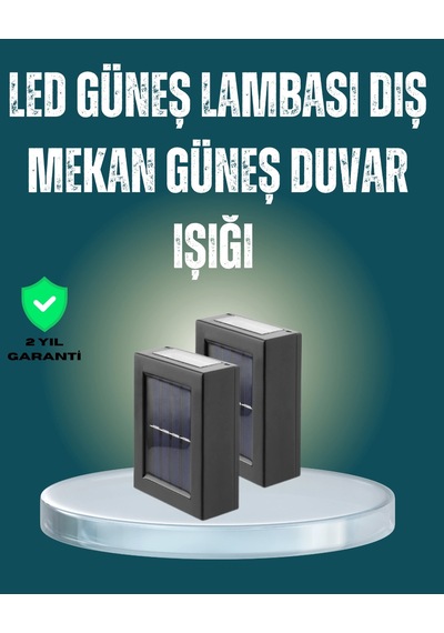 Suya Dayanıklı Güneş Enerjili Bahçe Lambası 08165550