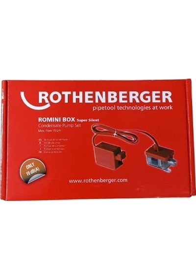 Rothenberger Romini Süper Silent Klima Drenaj Pompası Su Akışı 15l/h Dikey Basma 12 Mt 1099902-b