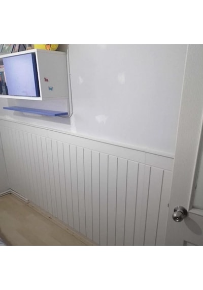 Iskandınav Model 18 X 104 Cm Dekoratif Duvar Paneli Boyanabilir Ahşap 6 Mm Ham Mdf Duvar Paneli