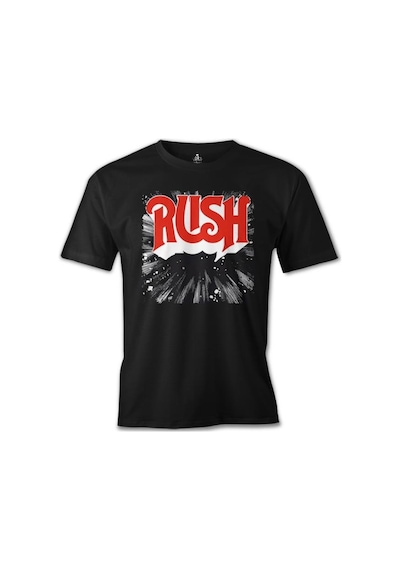 Rush - Logo Siyah Erkek Tshirt