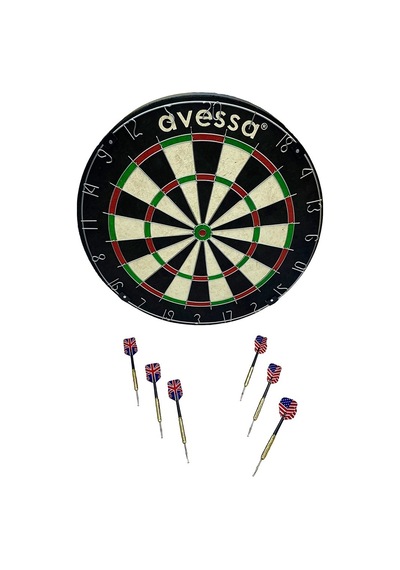 Özel Üretim Müsabaka Spor Arkadaş Dart-150 A Grade Sisal Dart Seti Dart-150