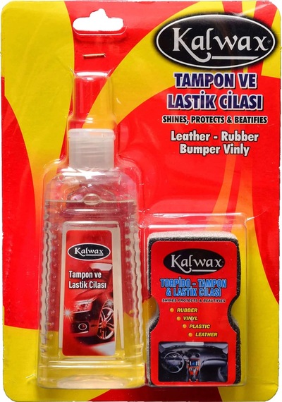 Kalwax Tampon&lastik Cilası Süngerli Set N11.4651