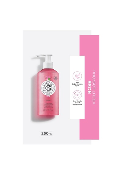 Roger & Gallet Rose Nemlendirici Vücut Losyonu 250 ML