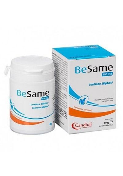 Candioli Besame 100 Mg 30 Tb Kedi & Köpek İçin Karaciğer Detoksu, Enzim Düzenleyici & Hepato-protektif