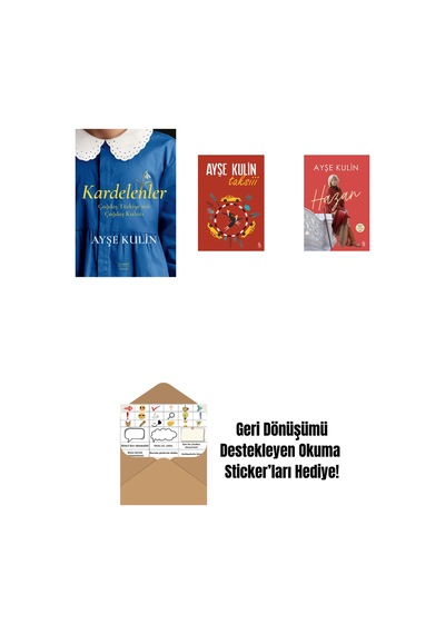Kardelenler + Taksiii + Hazan + Okuma Sticker'ları