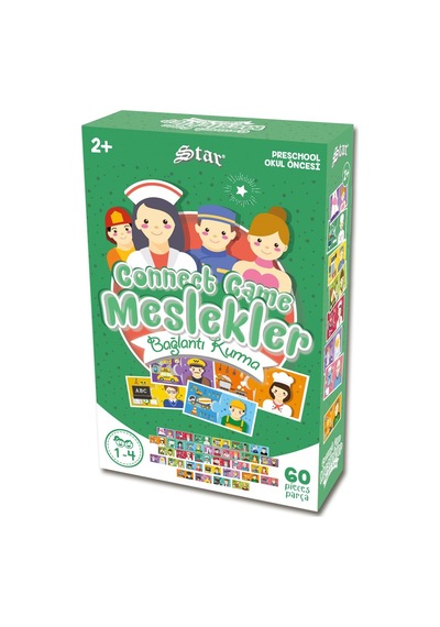 Meslekler Bağlantı Kurma Okul Öncesi Oyunu connect Game