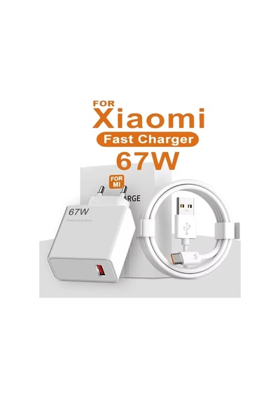67w Usb Hızlı Şarj Cihazı Xiaomi 14 13 12 11 10 Ultra Redmi Not