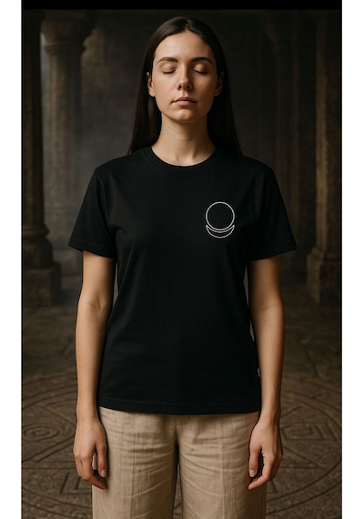 Oversize Siyah T-shirt - Allatra SIYAH