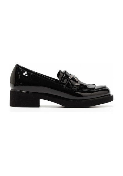 Nero Black Oxford Klasik Kadın 844859ds Donna Serena 4859 Lız Fıl Ner Acc Ner X Jf Siyah