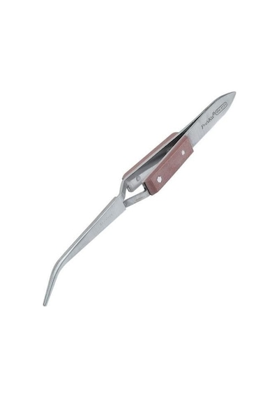 Proskit Çapraz Bacaklı Eğri Uçlu Lehimleme Cımbızı 1Pk117T