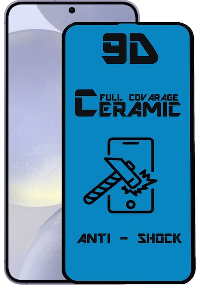 Samsung Galaxy Uyumlu S24 Tam Kaplayan Seramik Nano Esnek Ekran Koruyucu Cam