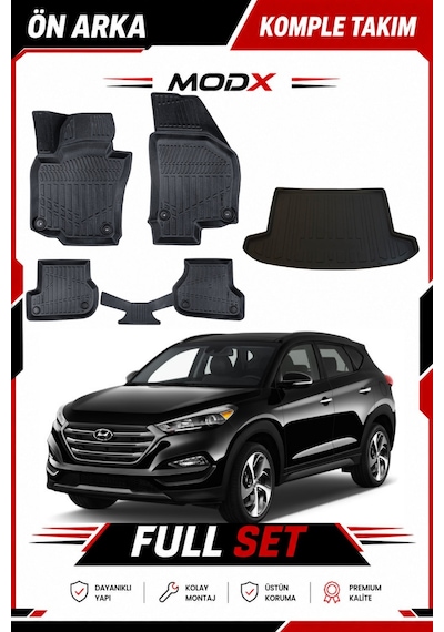 Volkswagen Passat B8 2018 Model 5d Havuzlu Paspas + 3d Bagaj Havuzu Premıum A+