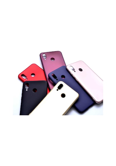 Huawei Honor Play Kılıf Zore Premier Silikon Kapak Siyah