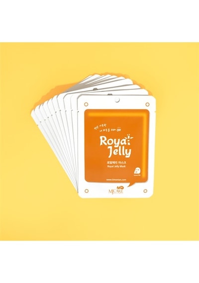 Mjcare On Royal Jelly Arı Sütü İçeren Yüz Maskesi 10'lu