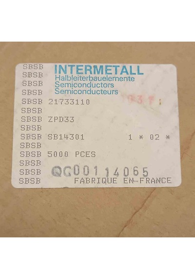 Zpd33 33v Intermetal Zener Diyot 40 Adet