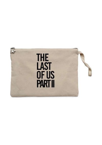 The Last Of Us 2 Krem Clutch Astarlı Cüzdan / El Çantası Krem
