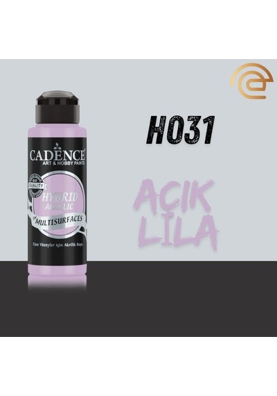 Cadence Hybrid Multisurface Akrilik Boya 120 Ml H031 Açık Lila