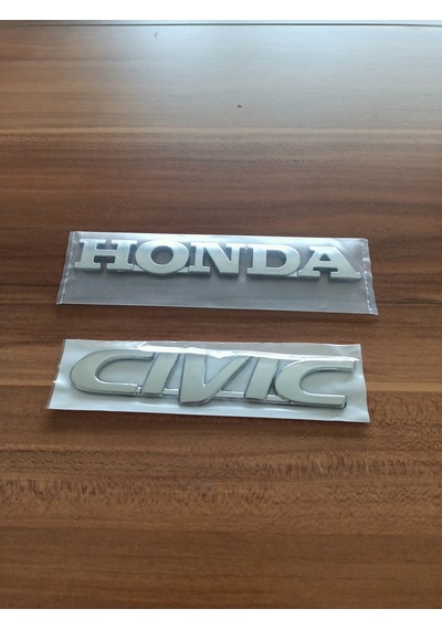 Honda Civic Bagaj Yazısı 1997 - 2006 Modeller Arası Uyumlu Honda