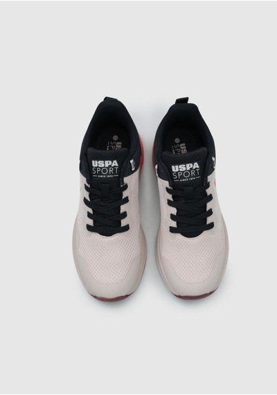 U.s. Polo Assn. Florın Wmn 4pr 101812668 Kadın Spor Ayakkabı Pudra 36-40 Pudra