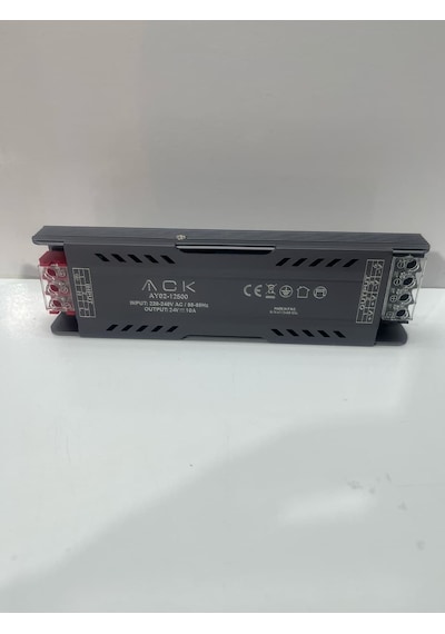 Ack 24v 10 Amper 250 W Slim Led Trafosu Ay02-12500 Seçenekler