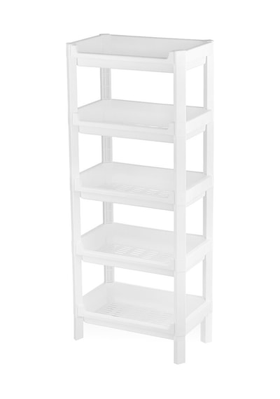 Urve Ur-3603 Rafty Geniş 5 Katlı Sepet Organizer Raf Ünitesi 355x220x870 Mm Diğer