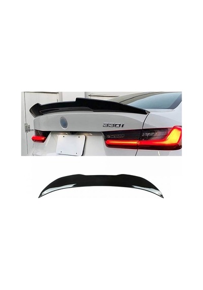 Bmw G20 Psm Bagaj Üstü Spoiler Parlak Siyah Spoyler Plastik İthal 2019-2022