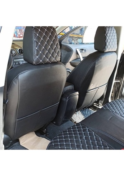 Nissan Qashqai Araca Özel Deri Oto Koltuk Kılıfı (500737930)