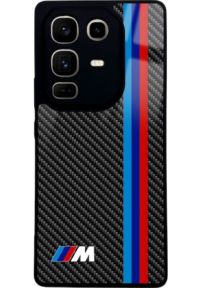 İnfinix Note 50 Pro Karbon M2 Tasarımlı Glossy Telefon Kılıfı Çok Renkli