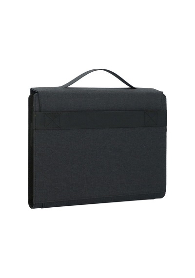 Alassio Fiori Mobile Office Dizüstü Bilgisayar Çantası, 34,5 Cm, Organizerli, Arabaya Takılabilir Gri