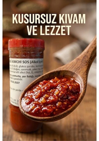 Kimchi Sos Ançuezli Ve Acı Biberli 430 G