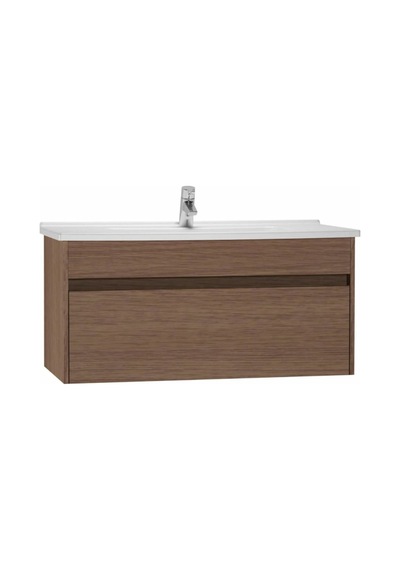 VitrA S50 100 Cm Lavabo Dolabı Koyu Meşe 54744 Meşe