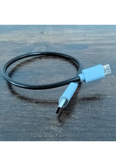 Type-c To Mikro Usb Kablosu, Usb Tip C - Mikro B Otg Kablosu Erkek - Erkek Şarj Veri İletimi, 25 Santimetre Kablo Zr7 Diğer