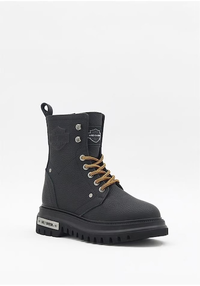 Harley Davidson Dearie M Floater Black Kadın Bot Siyah