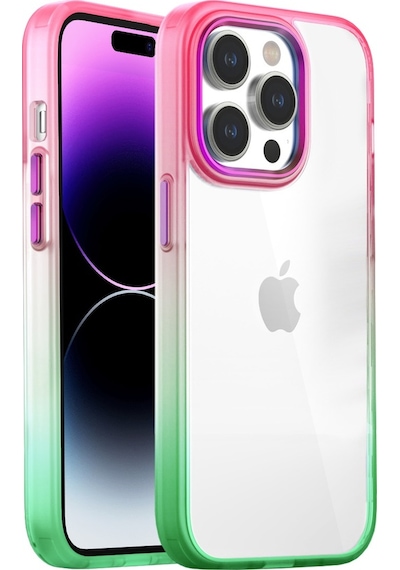 Buff Apple Uyumlu iPhone 14 Pro Max Air Bumper Rainbow Kilif 560957168