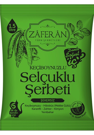 Zaferan Selçuklu Şerbeti Avantaj Kutu 24 x 30 G