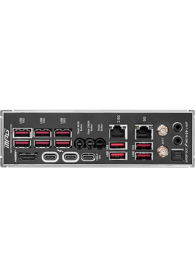 MSI MPG Z890 Carbon WIFI Intel Z890 9200 MHz (OC) DDR5 Soket 1851 ATX Anakart