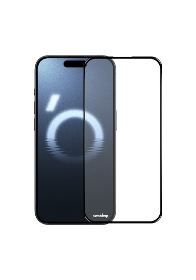 İphone 16 Pro Max Uyumlu Ekran Koruyucu Hd Tam Kaplayan Full Koruma Antistatic Temperli Cam