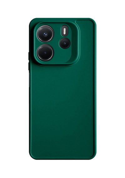 Redmi Note 14 4g / 5g Uyumlu Kamera Korumalı Darbeye Dayanıklı Renk Atmayan Keep Silikon Kılıf Haki