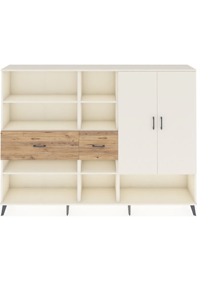 Arges Dolap 10 Raflı 2 Çekmeceli 2 Kapaklı 220x30x163 Aytaşı-ayta Aytaşı-aytaşı/çam Arges Dolap 10 Raflı 2 Çekmeceli 2 Kapaklı 220x30x163 Aytaşı-ayta Aytaşı-aytaşı/çam