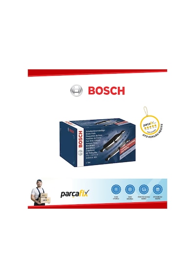 Seat Leon Mk3 1.2 Tsi 1.4 Tsi 1.6Td Bosch Arka Fren Balata 2013--